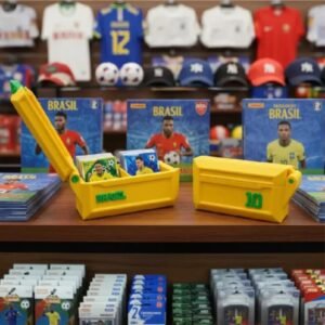 Porta Figurinhas 3D Tema Brasil